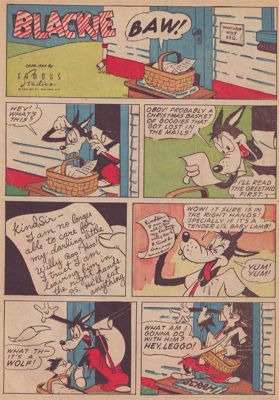 Read online Animal Comics comic -  Issue #12 - 37