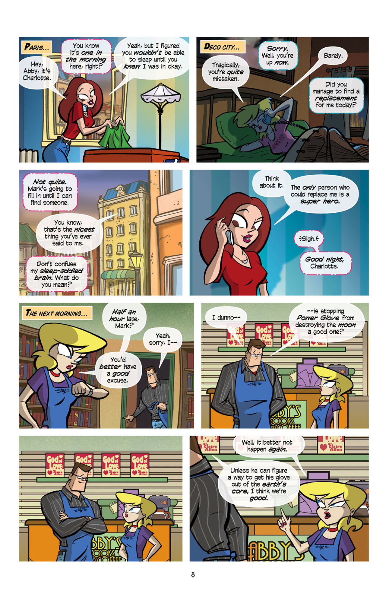Read online Love and Capes comic -  Issue #8 - 10