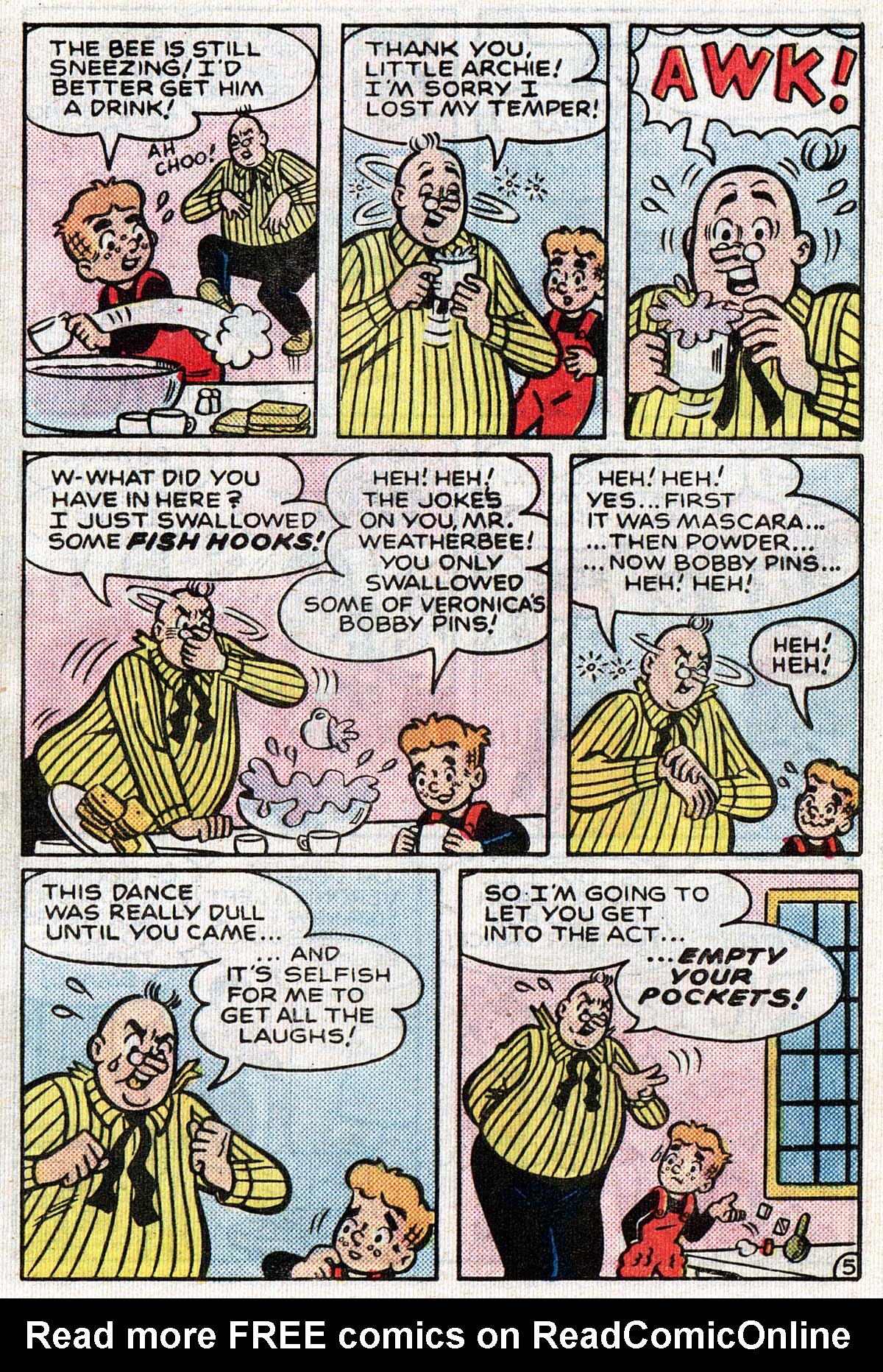 Read online Little Archie Comics Digest Magazine comic -  Issue #15 - 100