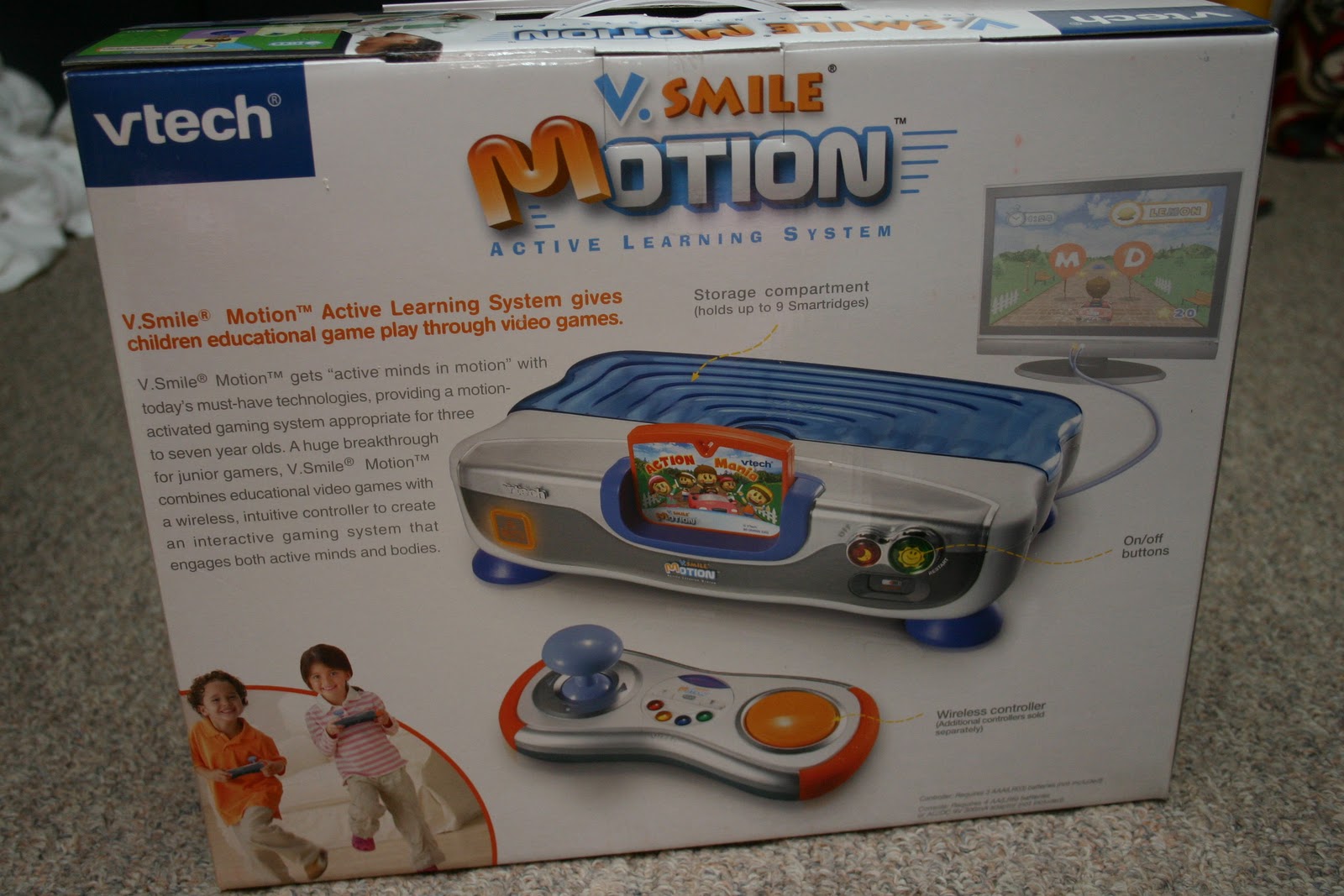 *Choose Your Own* Vtech V.Smile Motion Active Learning System Games 