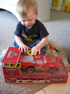 walking talking lightning mcqueen