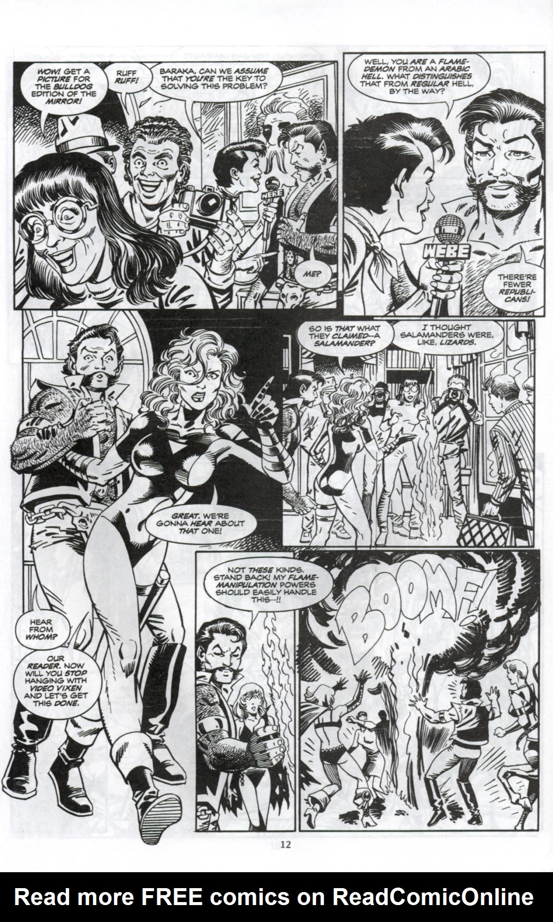 Read online Soulsearchers and Company comic -  Issue #37 - 12