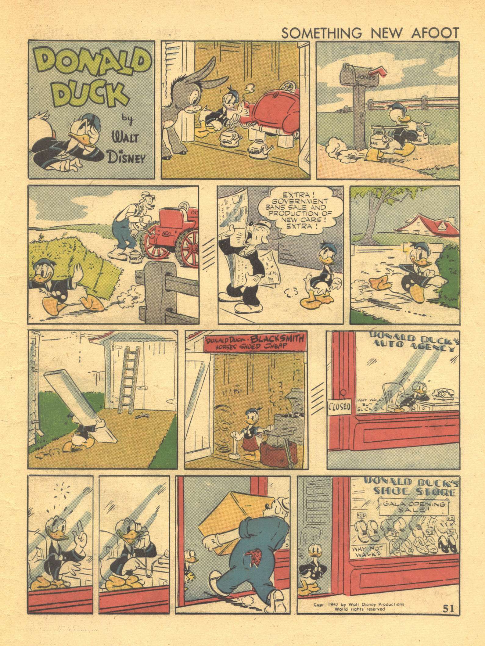 Read online Walt Disney's Comics and Stories comic -  Issue #25 - 54