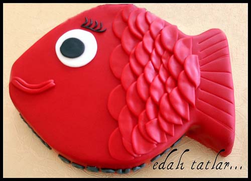EDA�lı TATLAR KIRMIZI BALIK PASTA