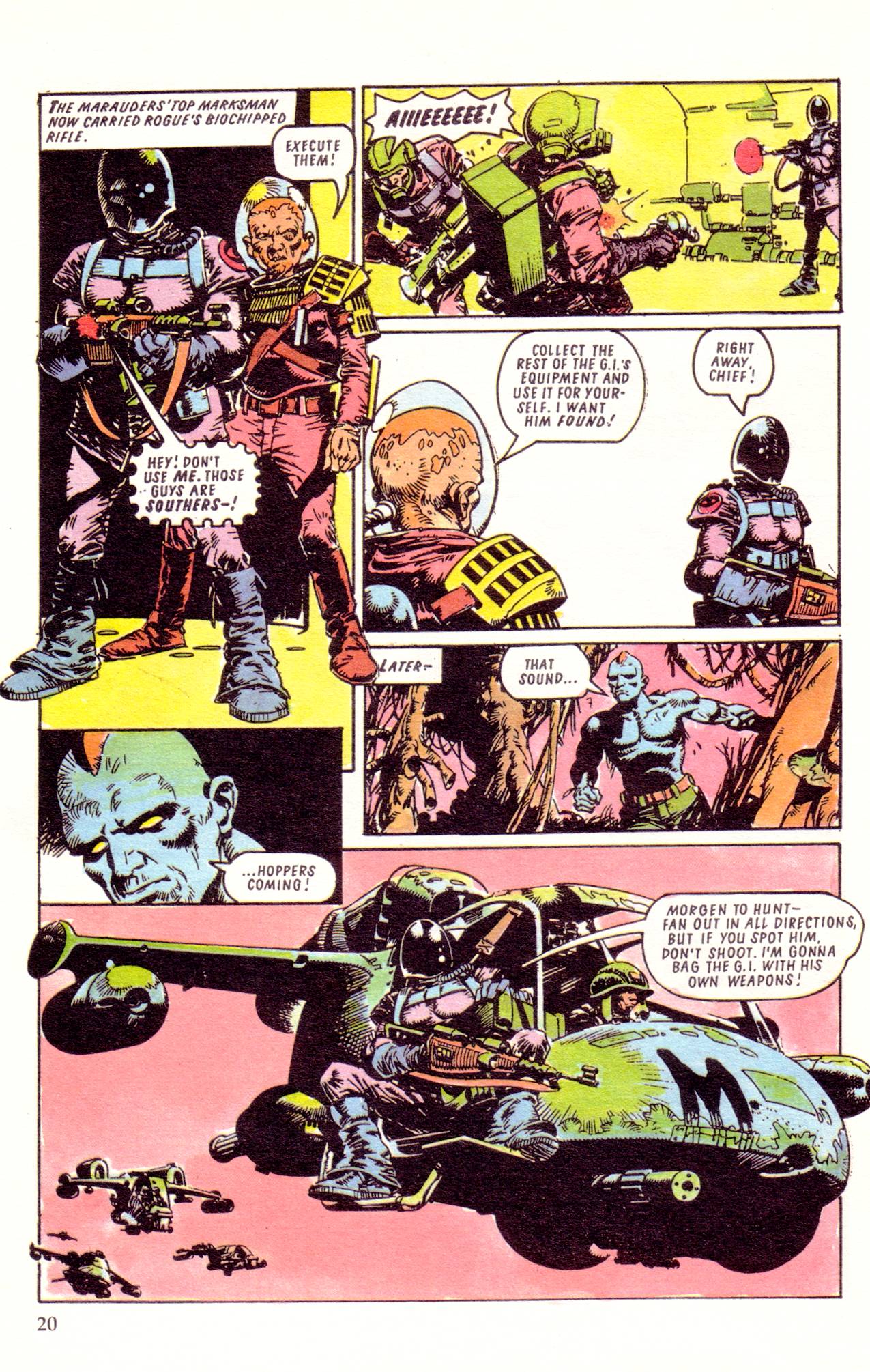 Read online Rogue Trooper (1986) comic -  Issue #8 - 21