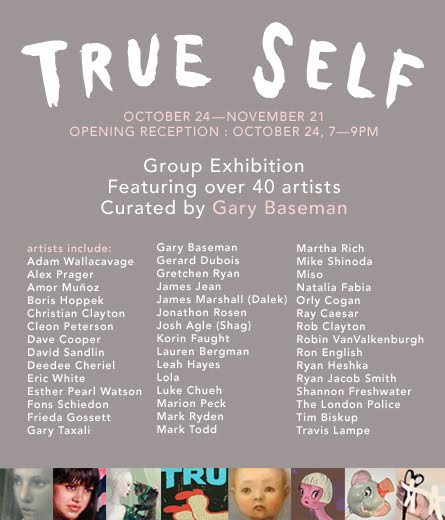 True Self  Group Exhibition  Curated by Gary Baseman  Jonathan Levine gallery