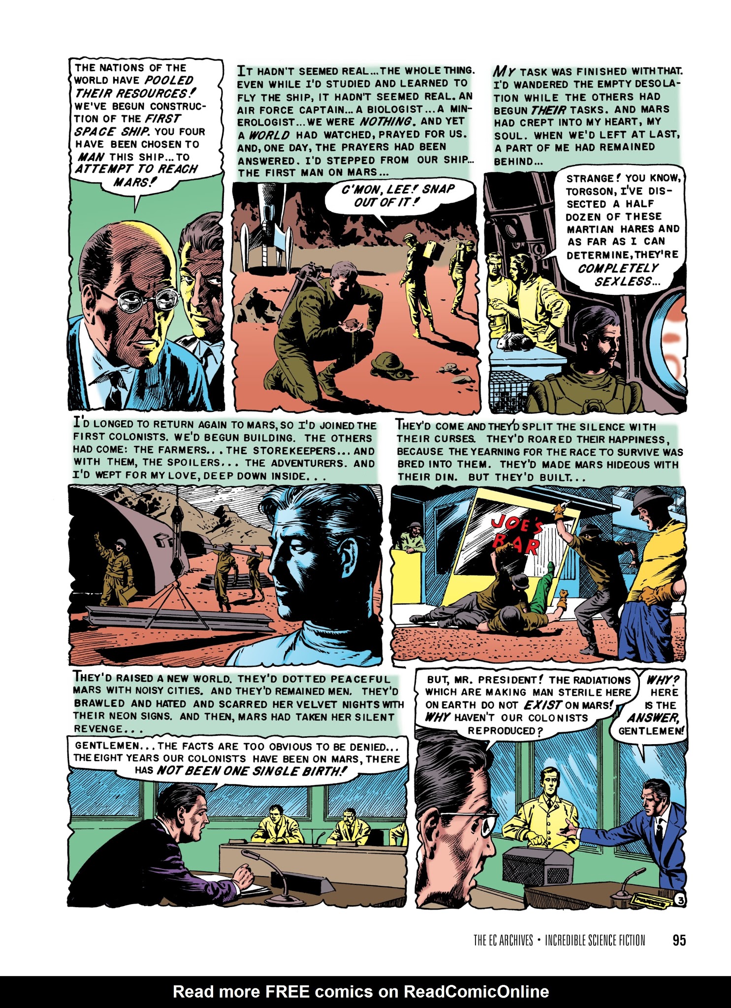 Read online The EC Archives: Incredible Science Fiction comic -  Issue # TPB - 97