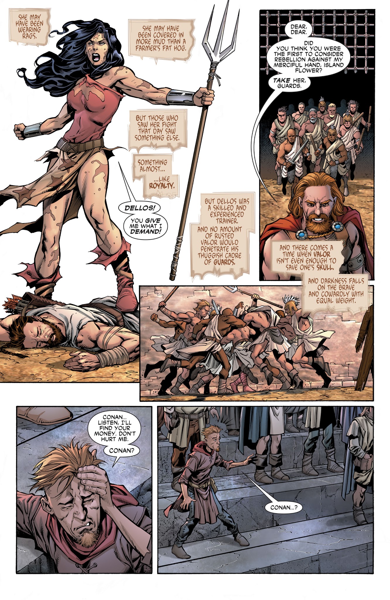 Read online Wonder Woman/Conan comic -  Issue #1 - 17