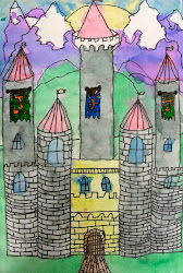 castles watercolor castle marker projects space sparkle deep project lesson grade medieval lessons studies social crafts activities water pencil elementary