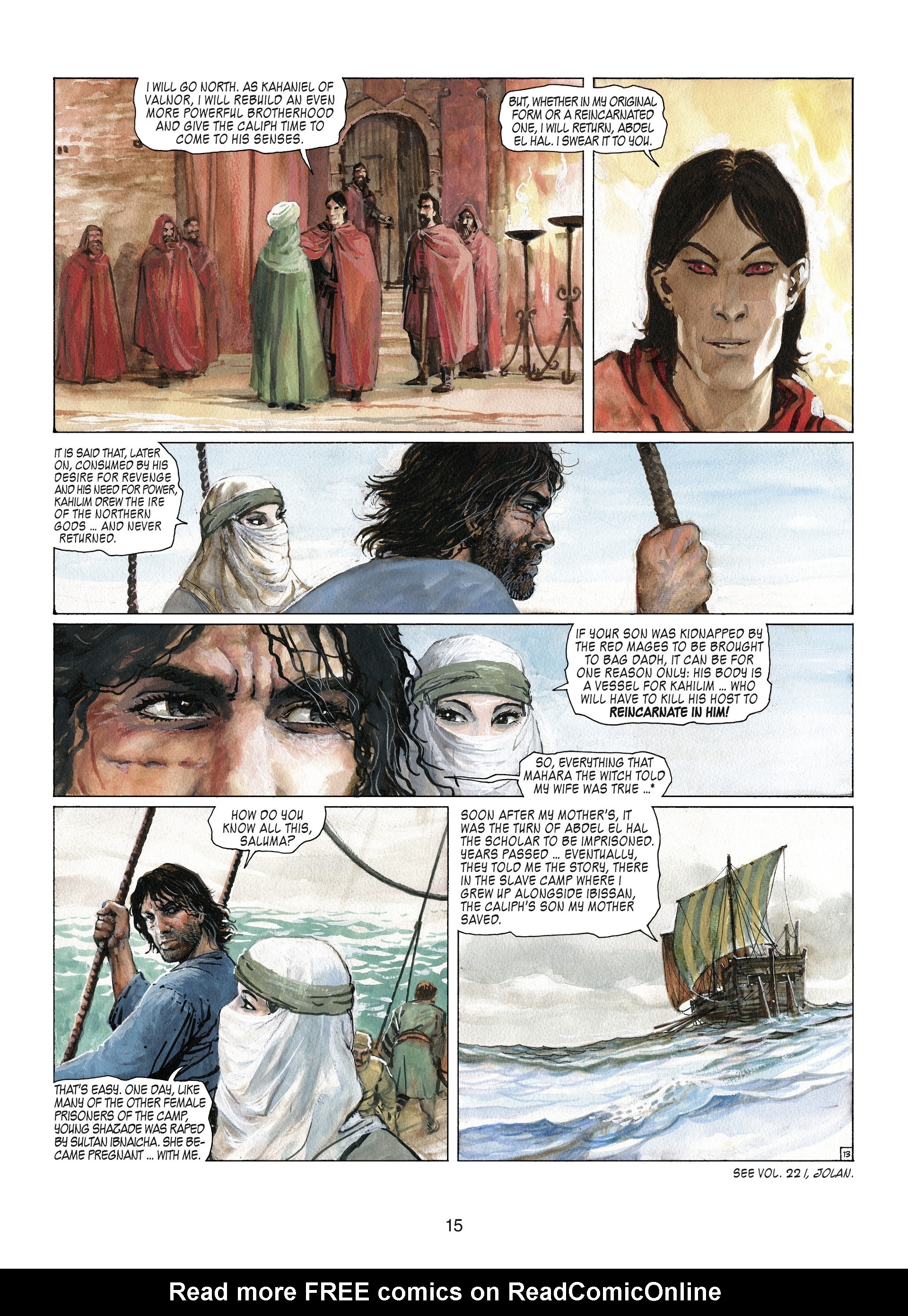 Read online Thorgal comic -  Issue #26 - 17