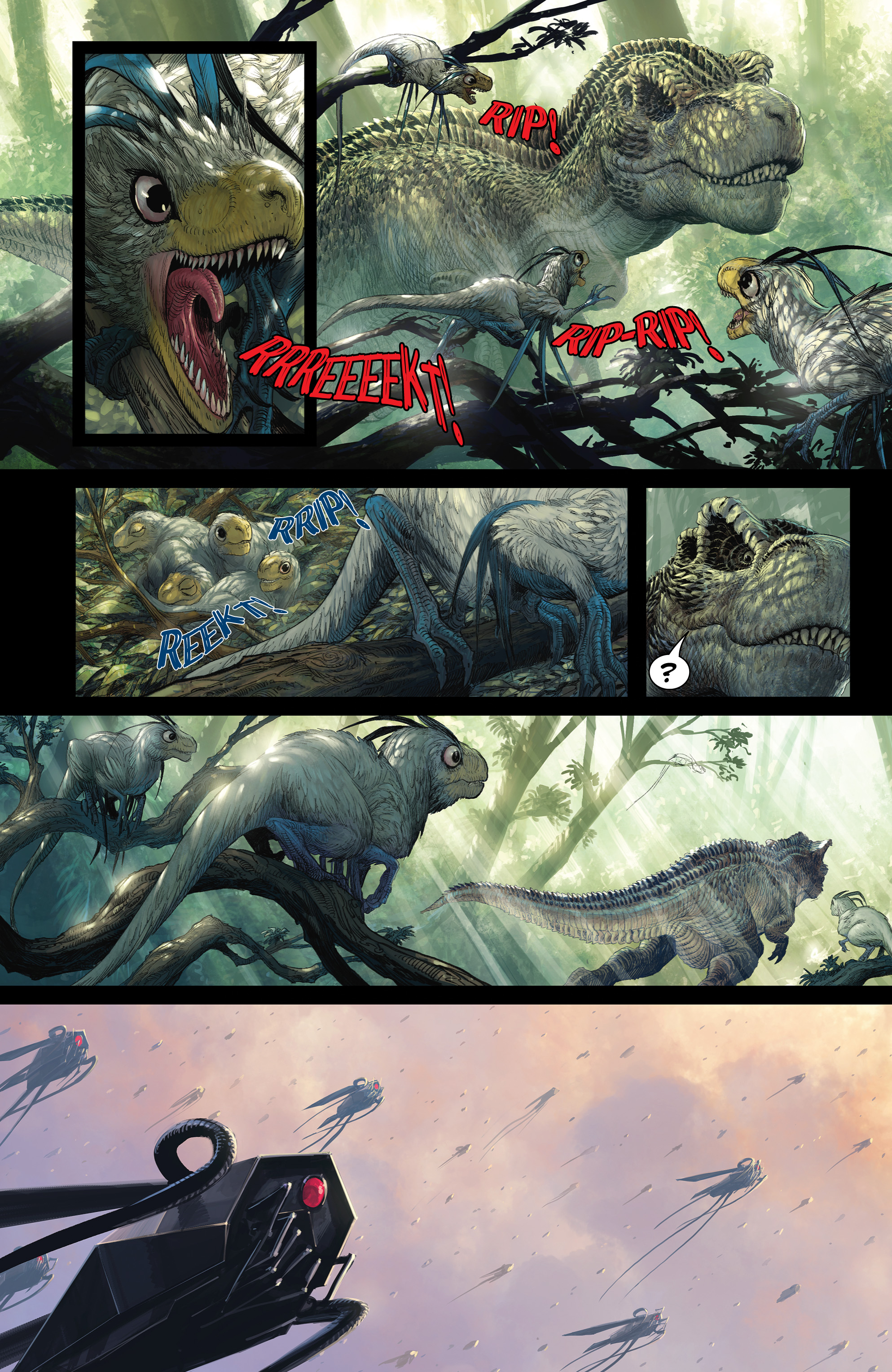 Read online Dinosaurs Vs. Aliens comic -  Issue # Full - 30