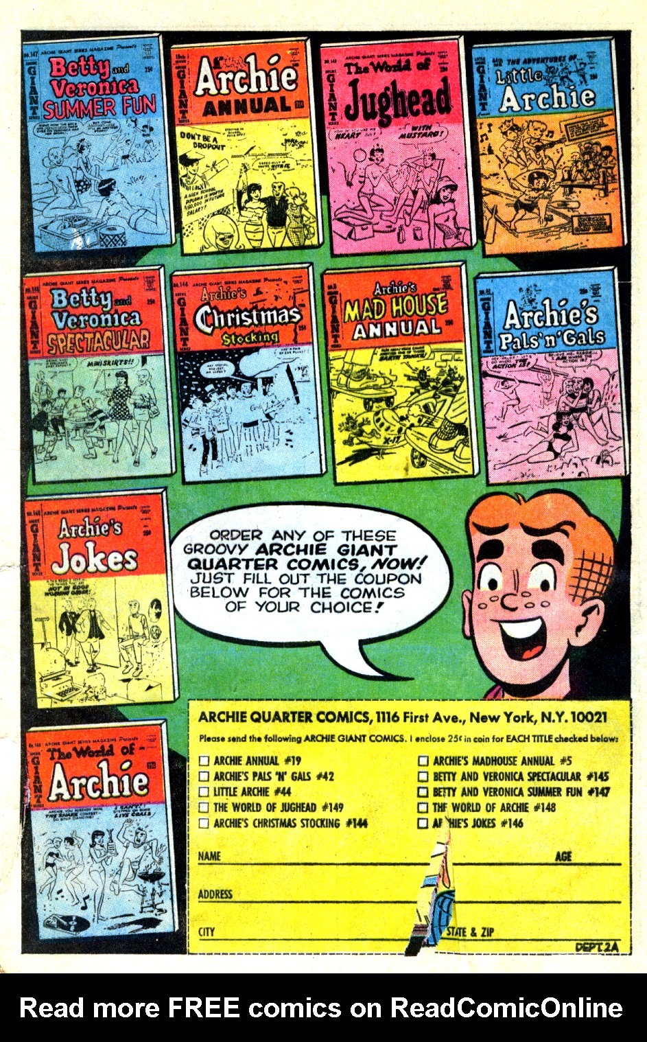 Read online Archie's Madhouse comic -  Issue #57 - 9