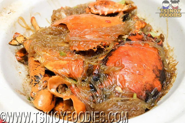 sauteed crab in hot pot