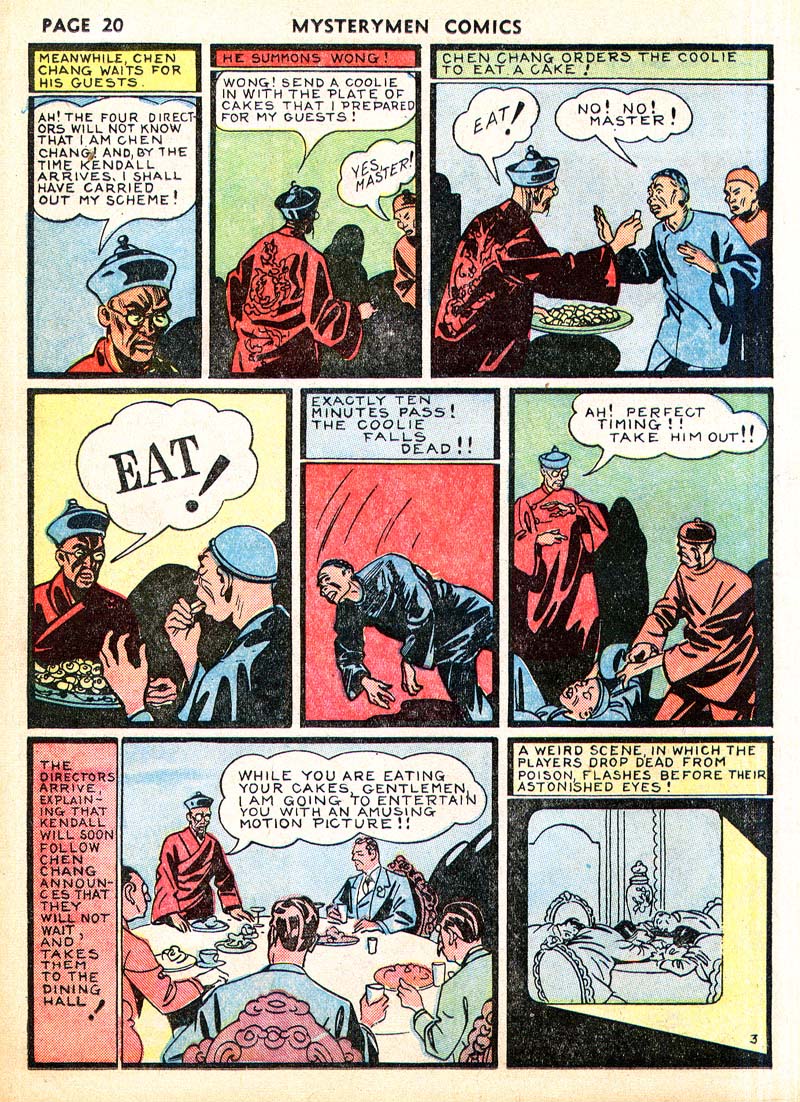 Read online Mystery Men Comics comic -  Issue #4 - 22