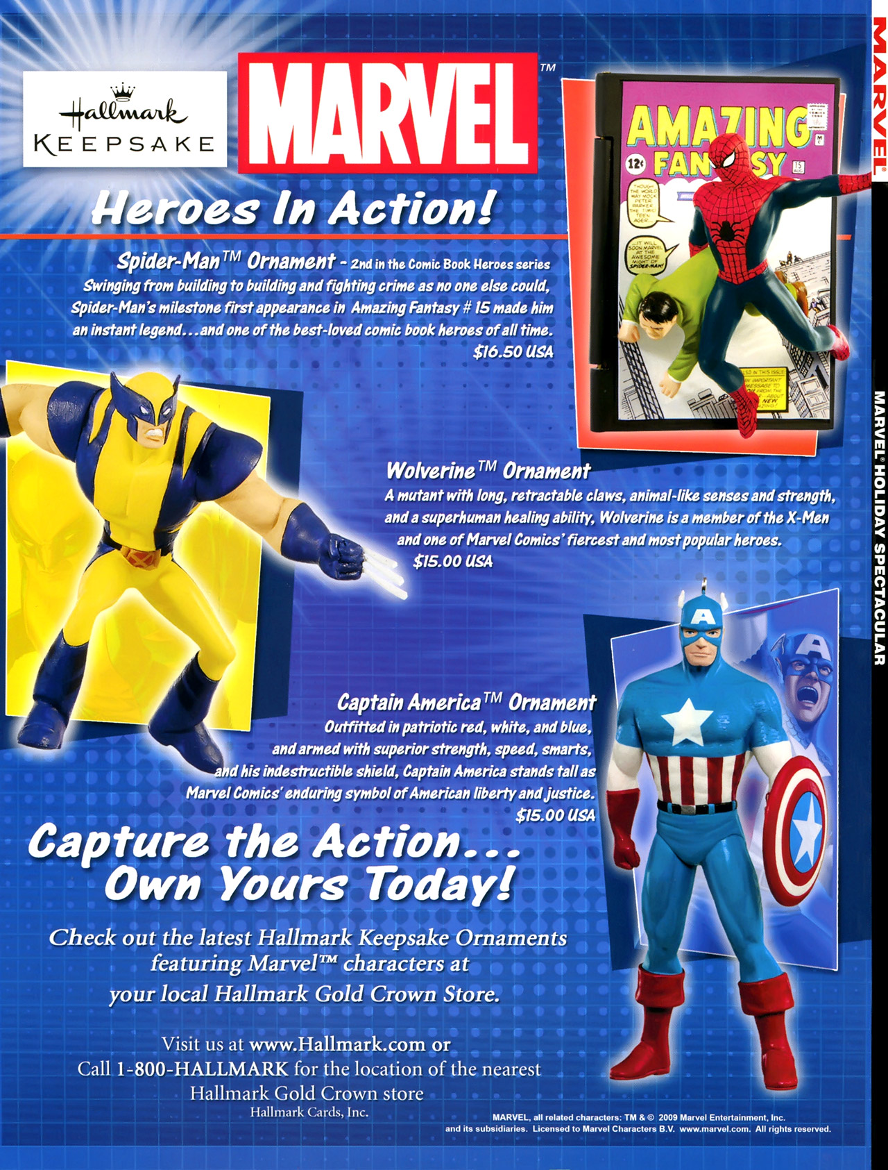 Read online Marvel Holiday Spectacular Magazine comic -  Issue # TPB - 103