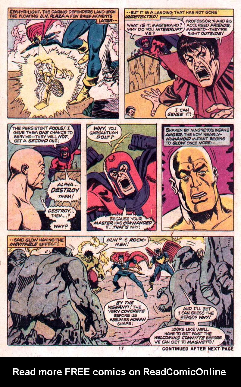 Read online The Defenders (1972) comic -  Issue #16 - 12