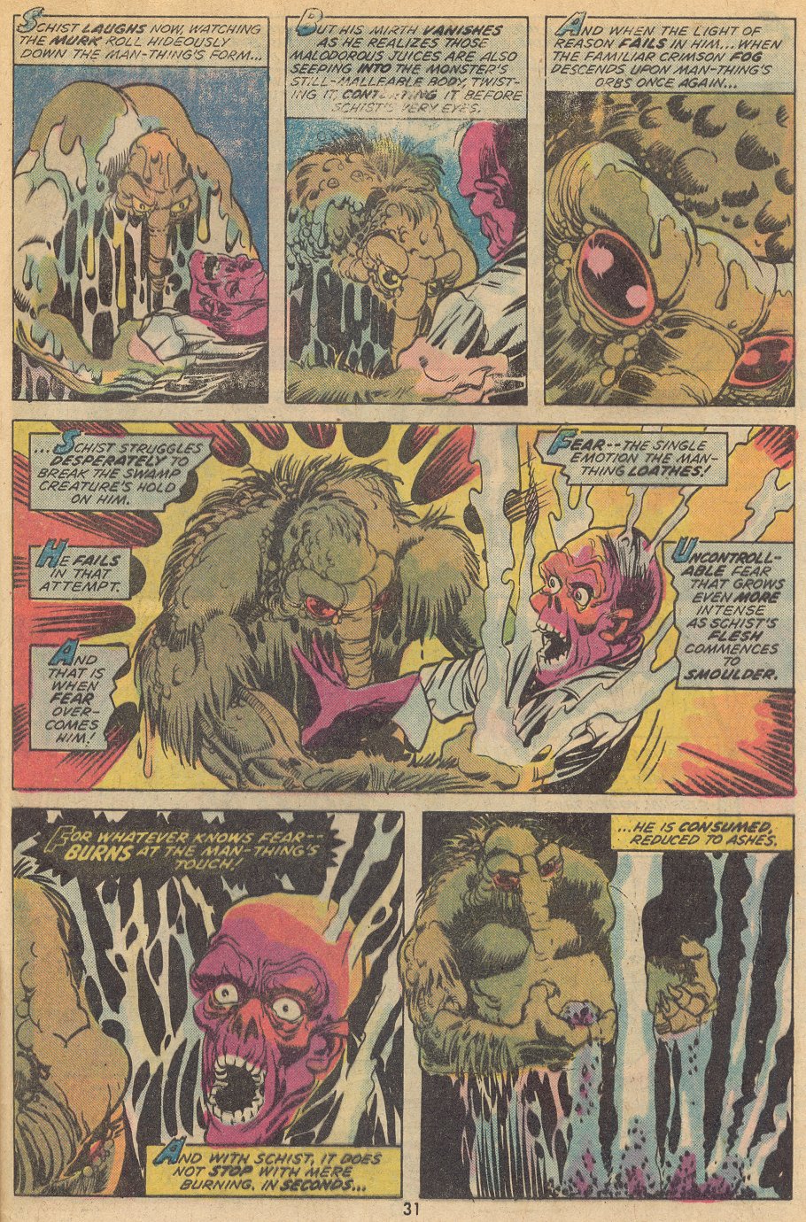 Read online Man-Thing (1974) comic -  Issue #8 - 22