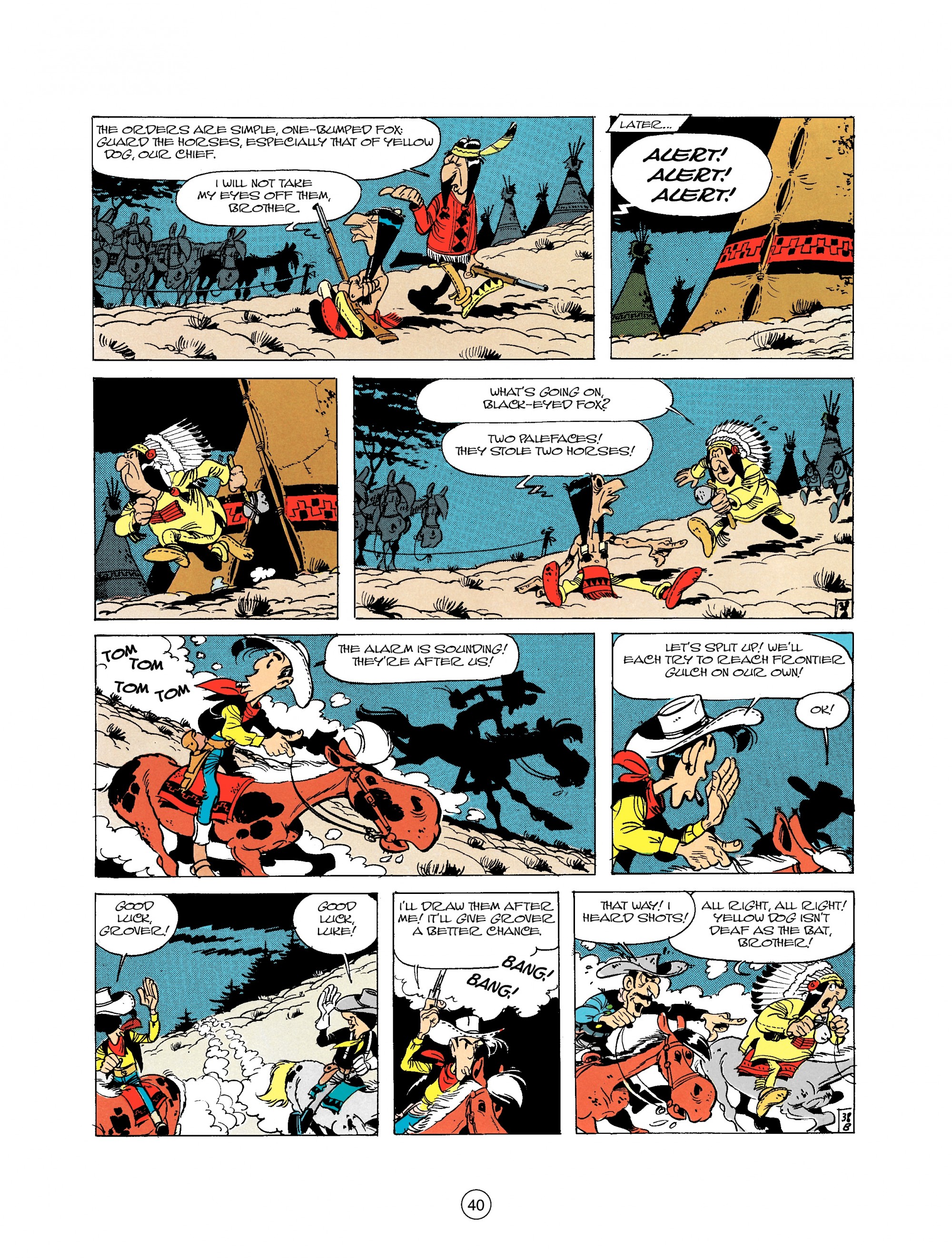 Read online A Lucky Luke Adventure comic -  Issue #21 - 40