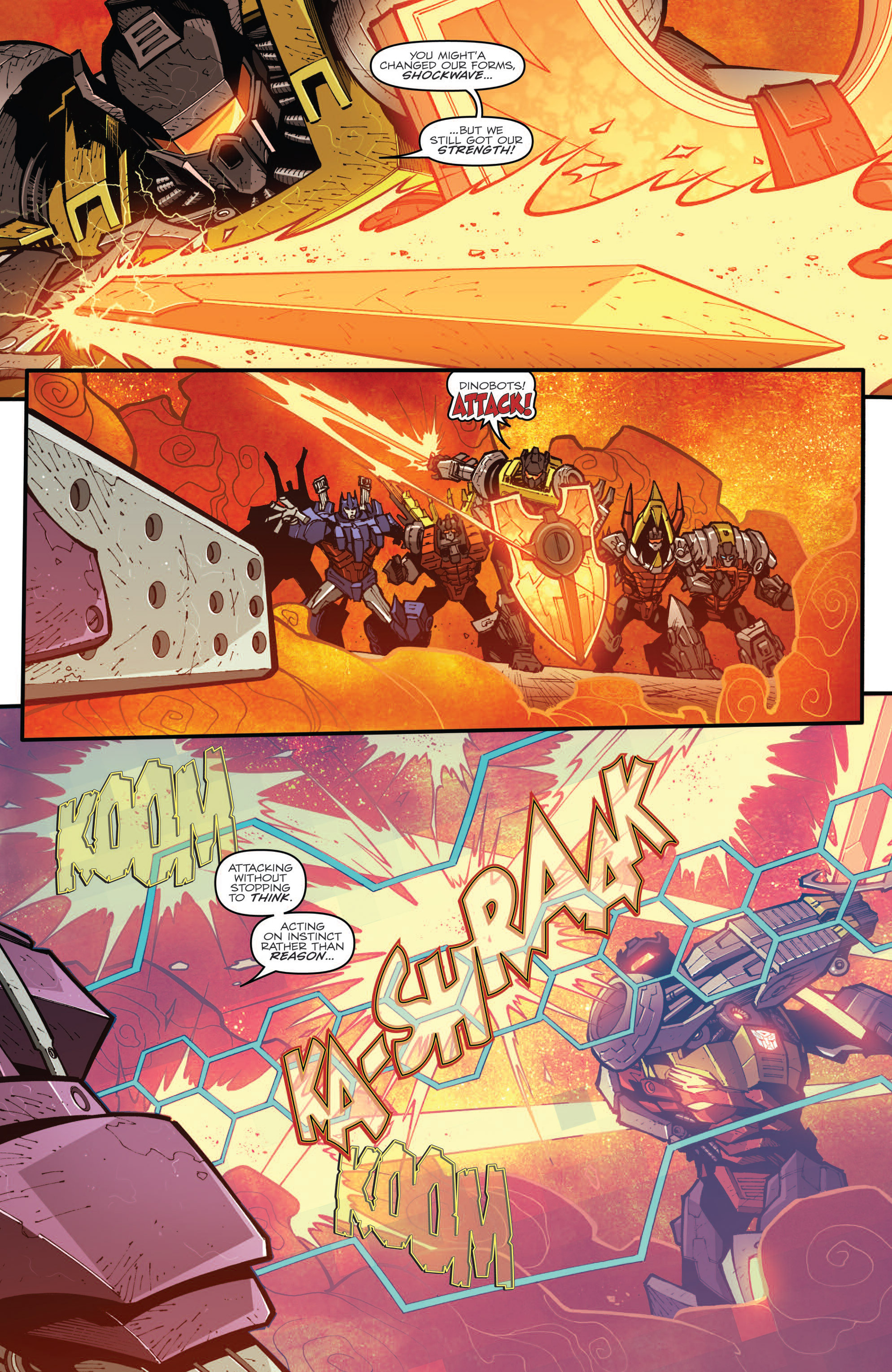 Read online The Transformers Prime: Rage of the Dinobots comic -  Issue #4 - 4