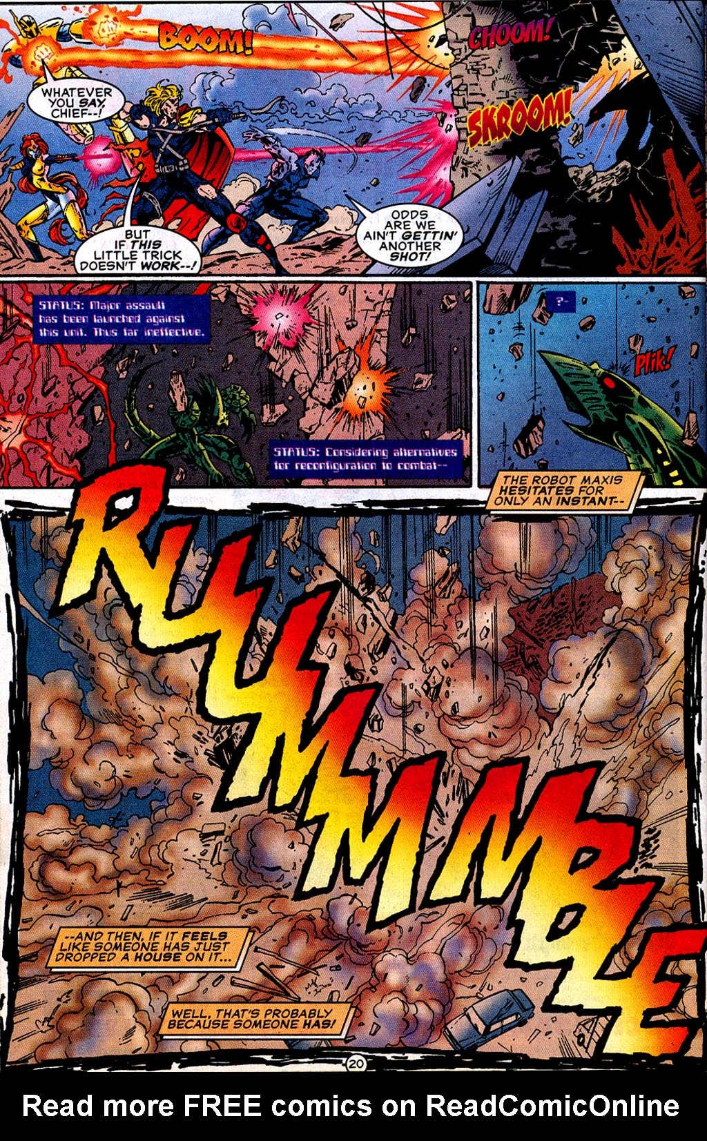 Read online UltraForce (1995) comic -  Issue #12 - 22