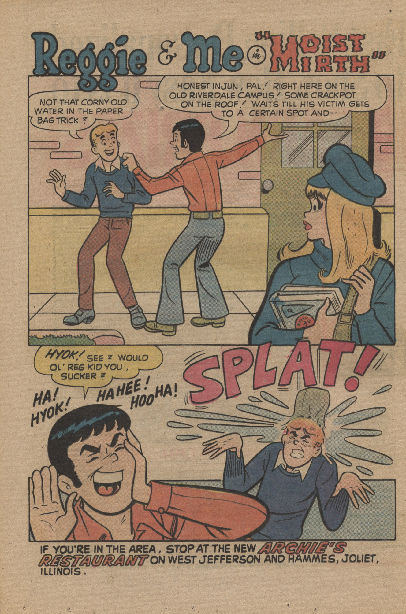 Read online Reggie and Me (1966) comic -  Issue #72 - 19