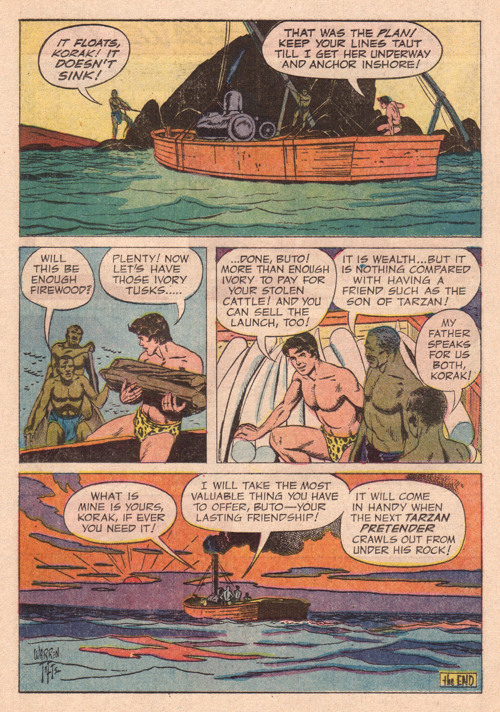 Read online Korak, Son of Tarzan (1964) comic -  Issue #12 - 17
