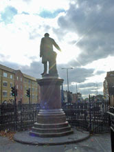 Gladstone statue, Bow Road