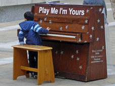 Paternoster Square piano