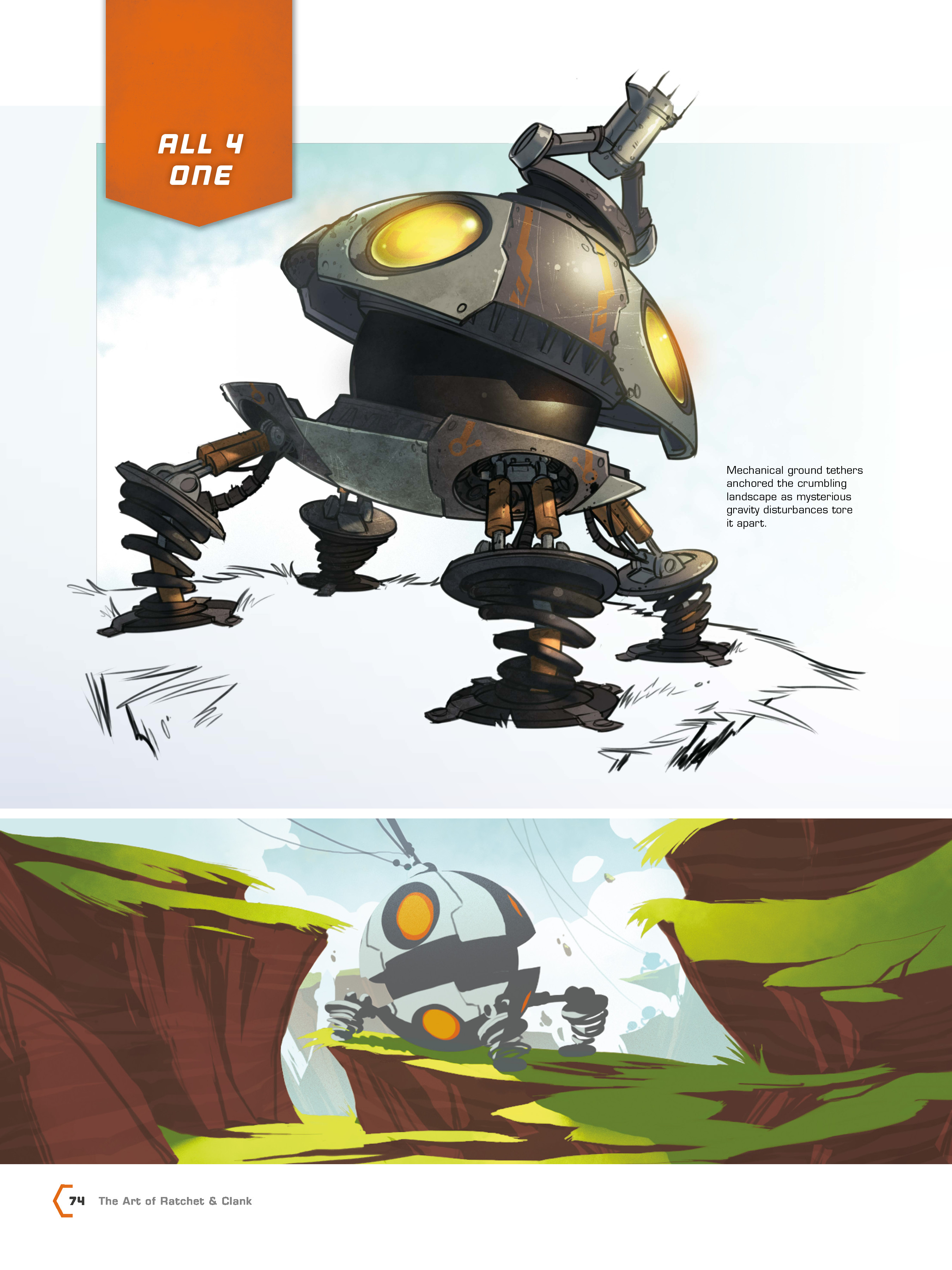 Read online The Art of Ratchet & Clank comic -  Issue # TPB (Part 1) - 60