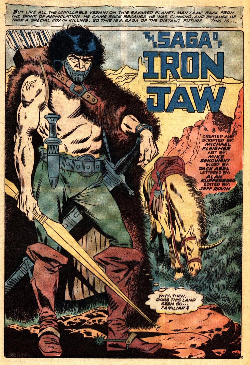 Read online Ironjaw comic -  Issue #1 - 3