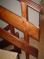 barandilla madera de pino