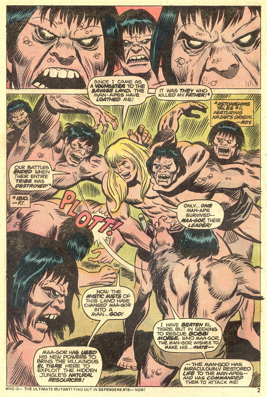 Read online Ka-Zar comic -  Issue #5 - 3