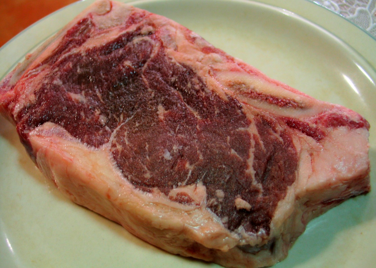 New York Steaks on the Grill