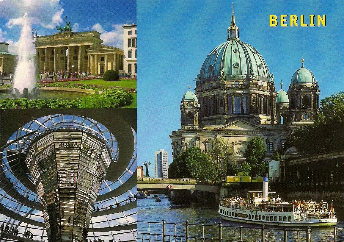 POSTCARDS AND COVERS: Nice postcard from Berlin. Thank you Ari!