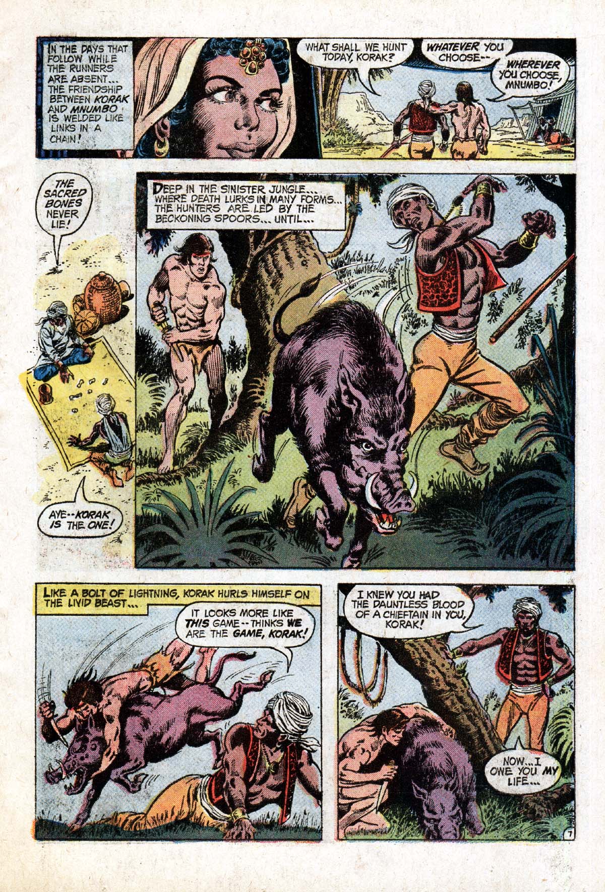 Read online Korak, Son of Tarzan (1972) comic -  Issue #54 - 10