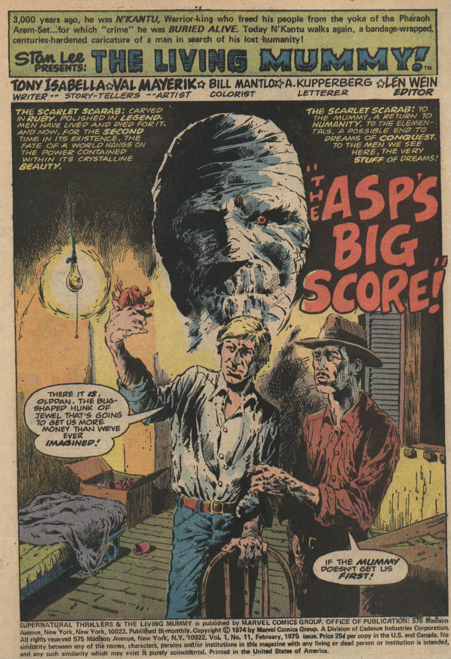 Read online Supernatural Thrillers comic -  Issue #11 - 12