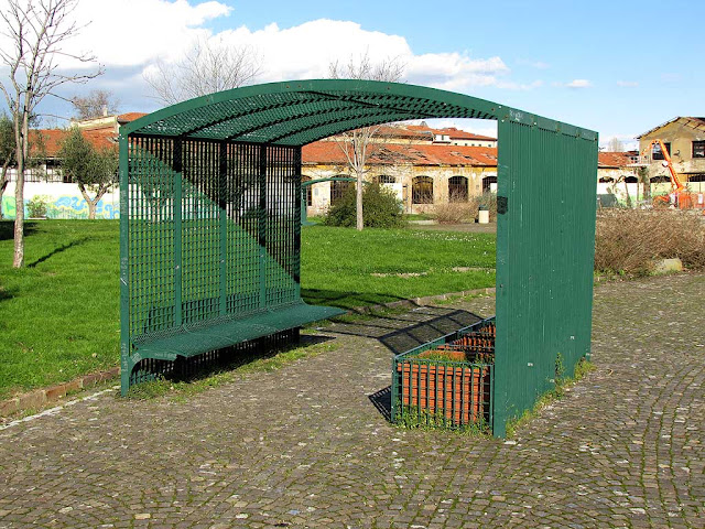 Covered bench, Parterre, Livorno