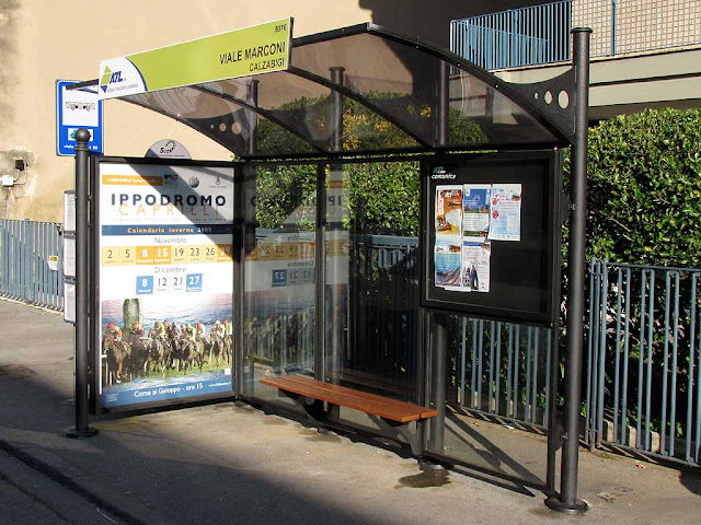 Bus bench, Viale Marconi, Livorno