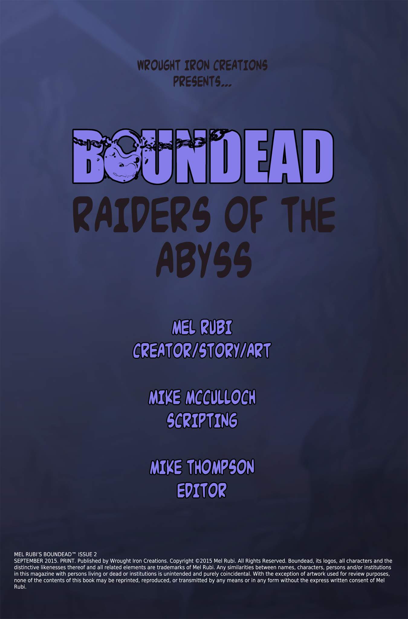 Read online Boundead comic -  Issue #2 - 2