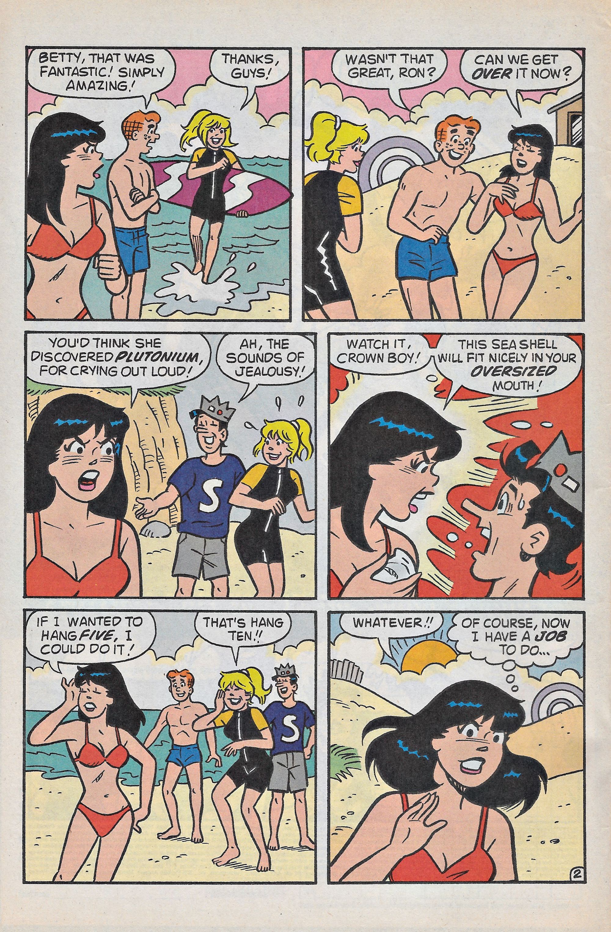 Read online Betty And Veronica: Summer Fun (1994) comic -  Issue #5 - 4