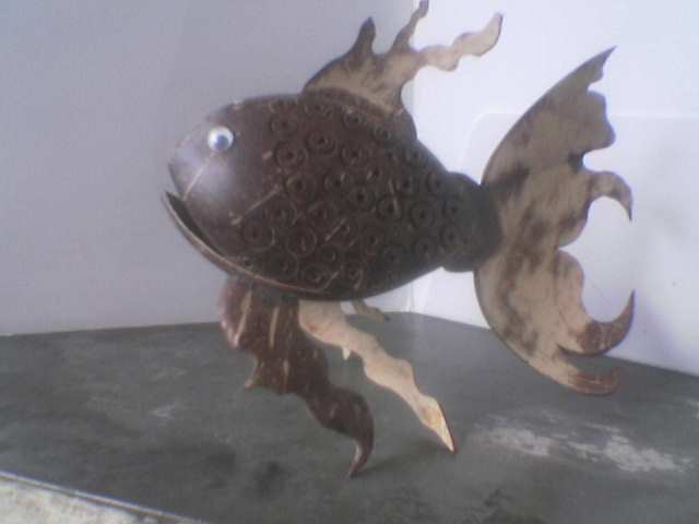 DW CRAFT kerajinan  miniatur dari  tempurung  kelapa 