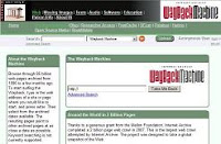 La historia de un dominio en registradores (Wayback Machine)