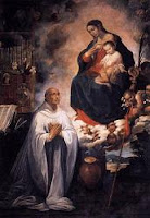 Cuadro del pintor Juan de Roelas - La visión de San Bernardo