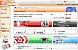 Registro de dominios y hosting con Aruba