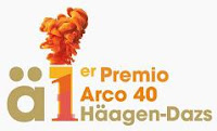 Cartel del certamen de arte I Premio ARCO 40 Häagen-Dazs