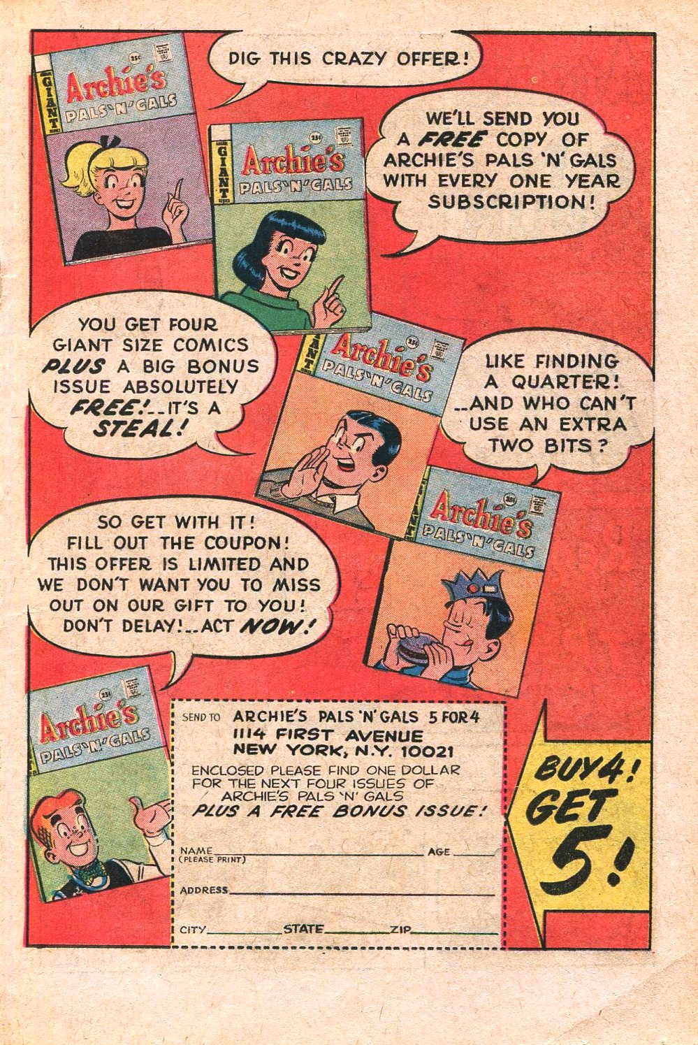 Read online Archie's Joke Book Magazine comic -  Issue #122 - 19