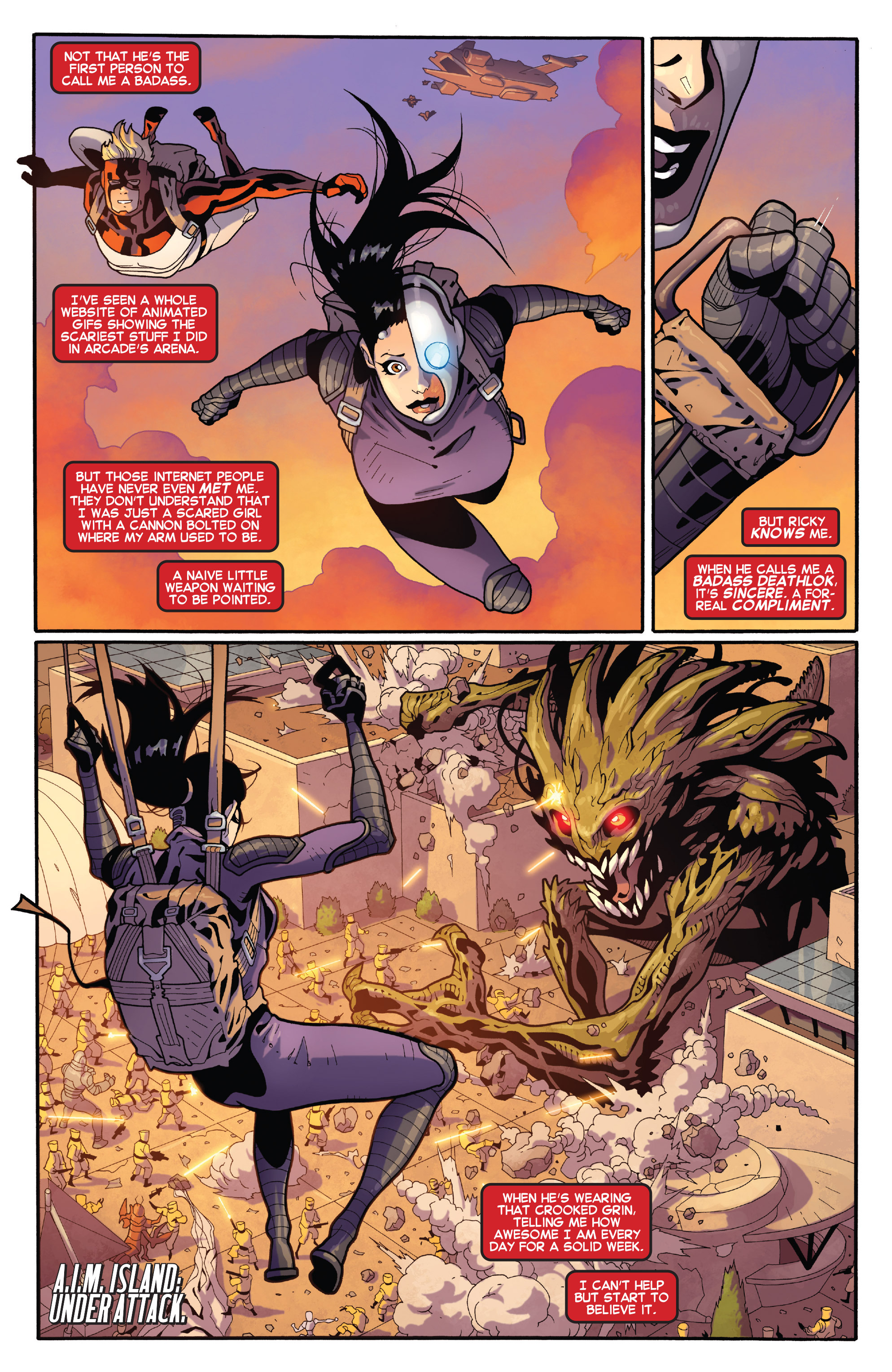 Read online Avengers Undercover comic -  Issue #6 - 9