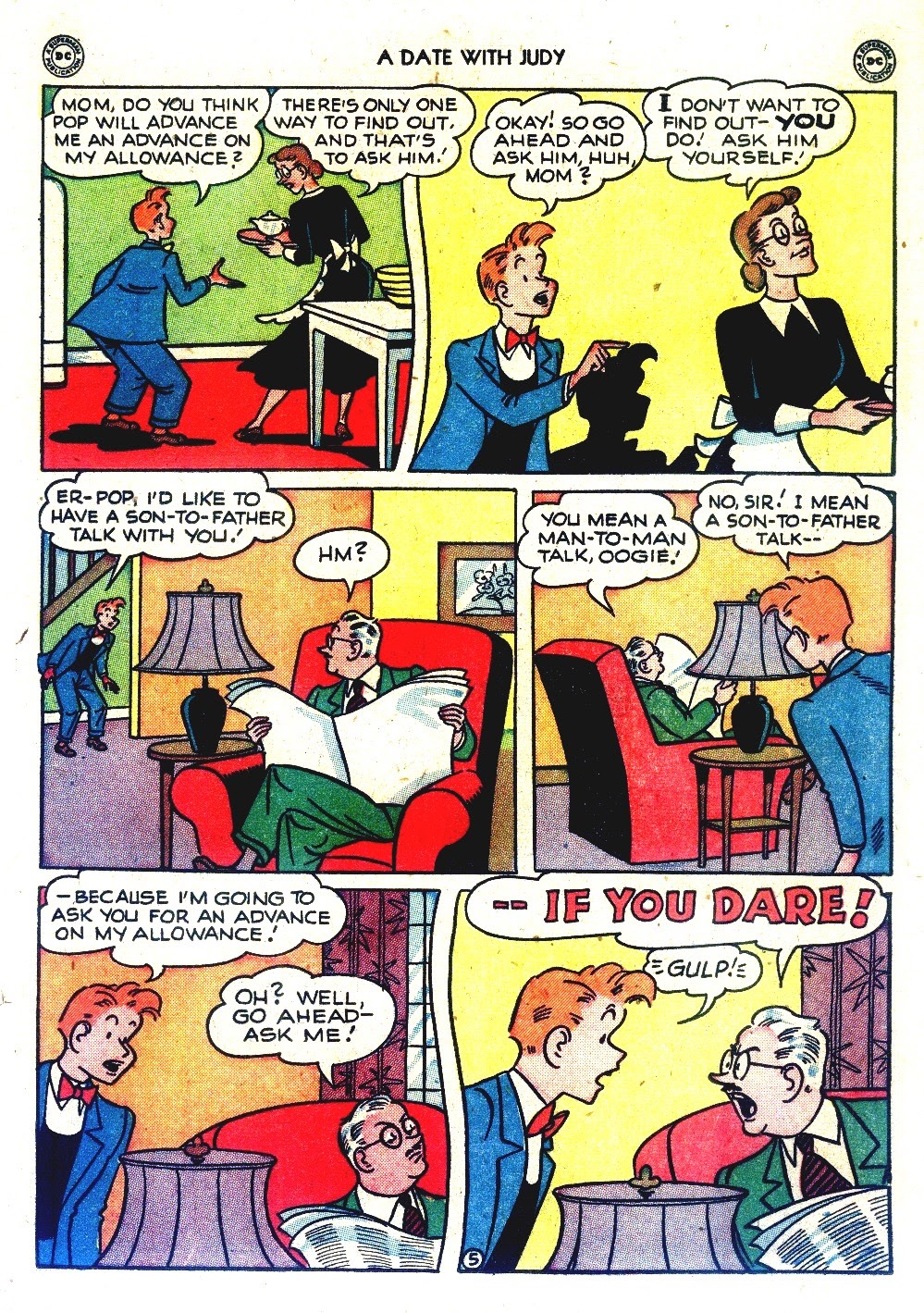 Read online A Date with Judy comic -  Issue #11 - 15