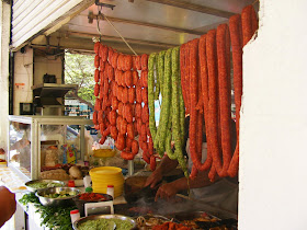 Mexico Street Sausage of Charcuterie Toluca, the From Capital D.F.-The LA: Gourmet Tacos Ricos King