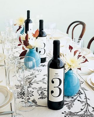 I instantly fell in love with these handcut table numbers from etsy seller 